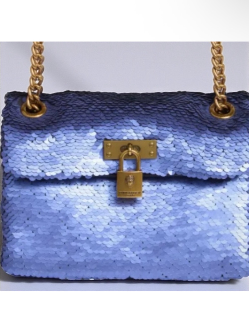 Kurt Geiger Sequin Mini Brixton Crossbody Bag NWT - Picture 9 of 12